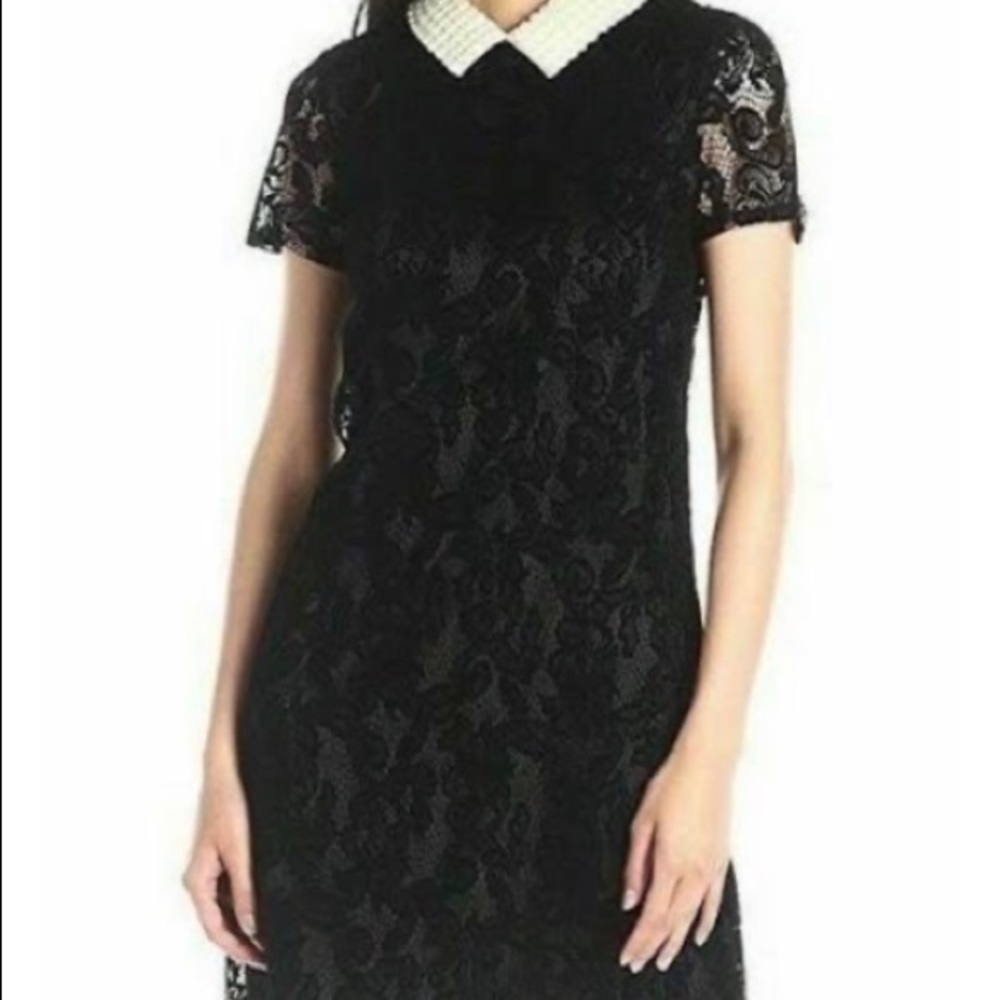 Betsey Johnson Pearl Collar above knee Dress